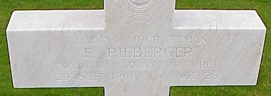 [LAC E Reiberger Grave Marker]