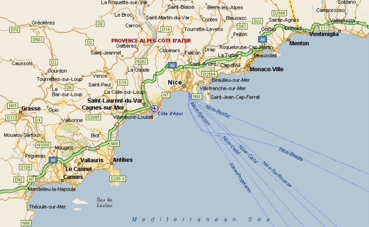 [Cannes and Nice France]