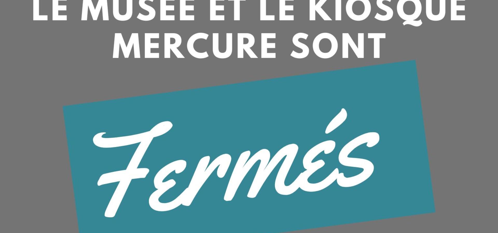 Fermé pour la JEUDI 2 octobre 2025