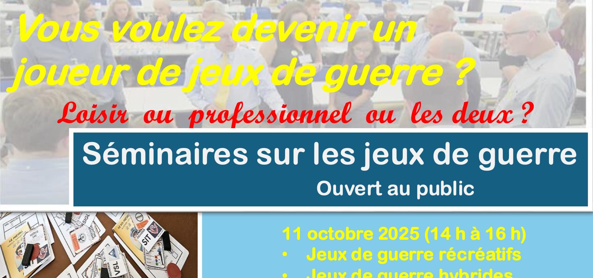 Affiche vous voulez devenir un joueur de jeux de guerre?