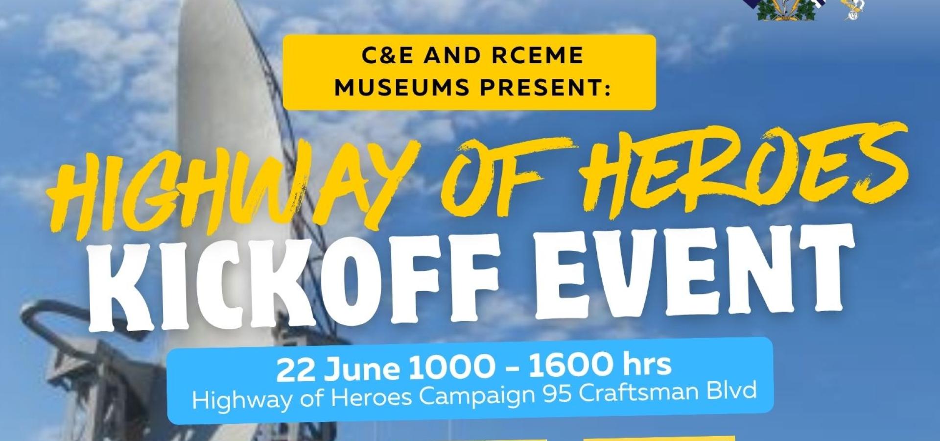  Highway of Heroes Kickoff Event