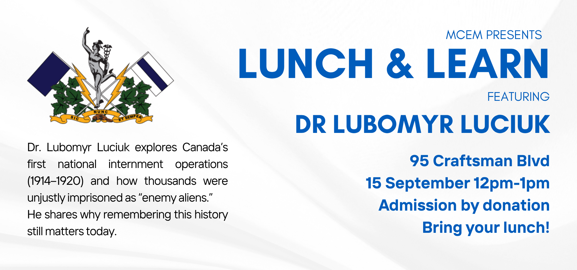 September 2026 Lunch and Learn