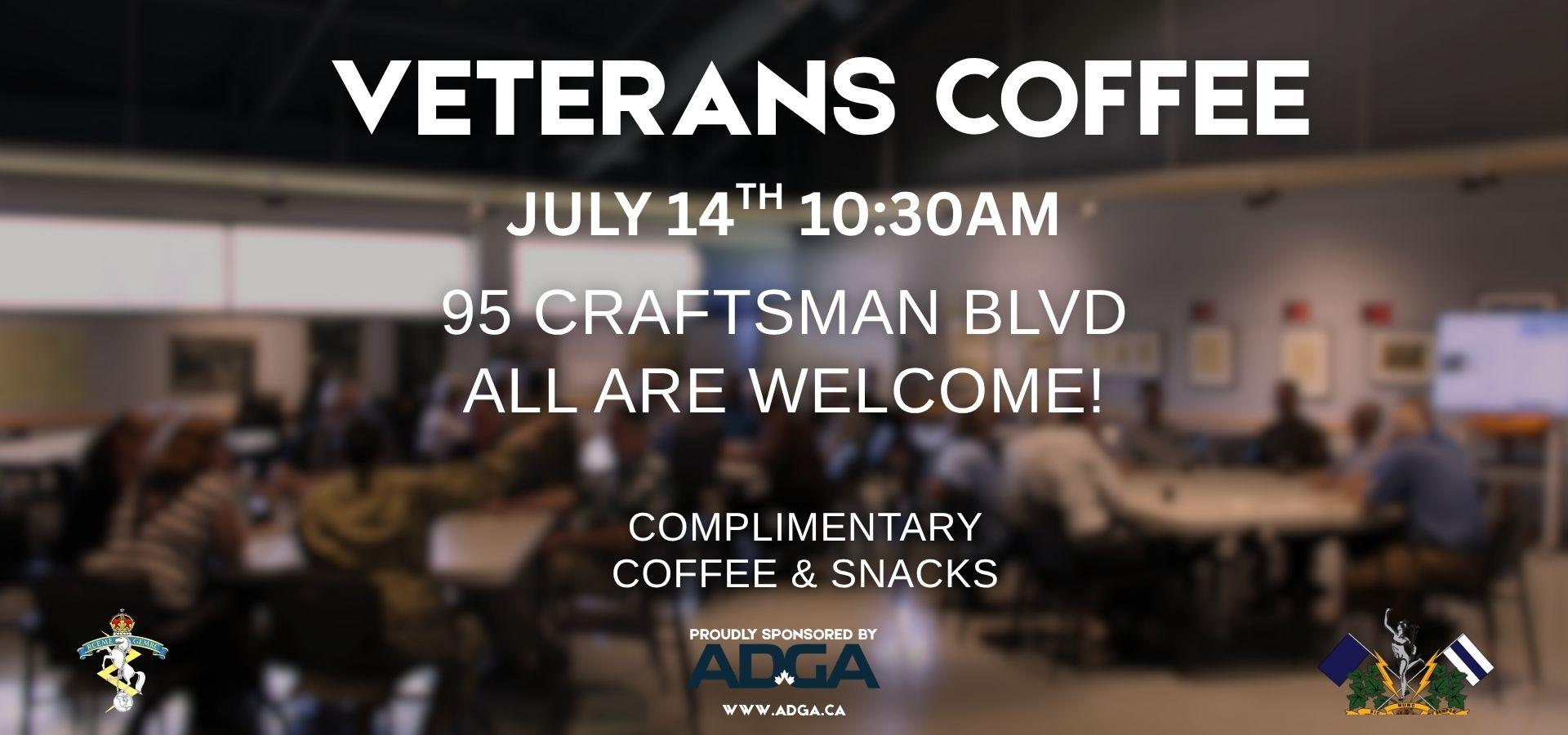 Veterans Coffee - July 2026